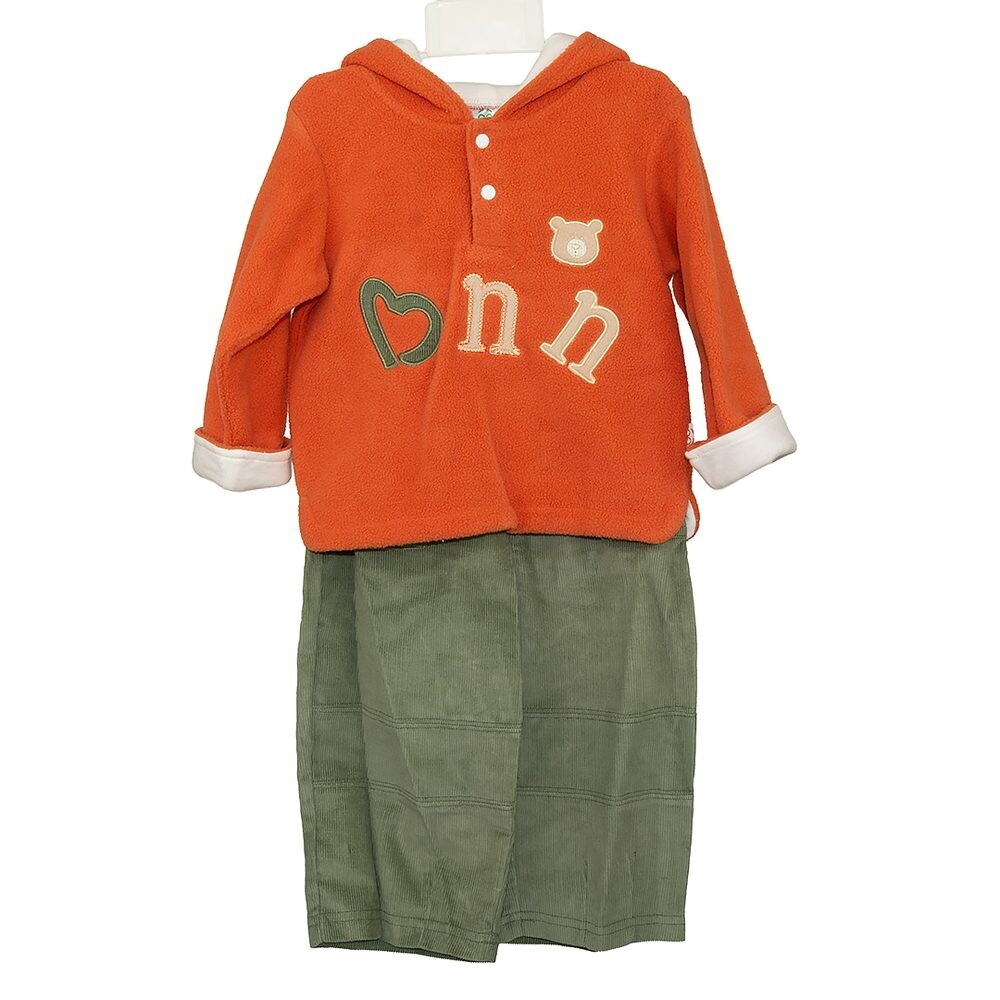 Kojenecký chlapecký set, Pidilidi, 950485, oranžová - 80 | 1 rok