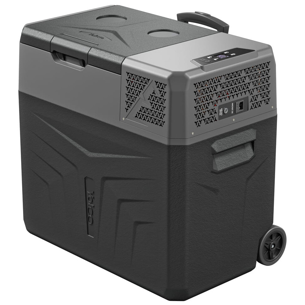 Kompresorová chladnička Yolco BCX50 Barva: černá/šedá