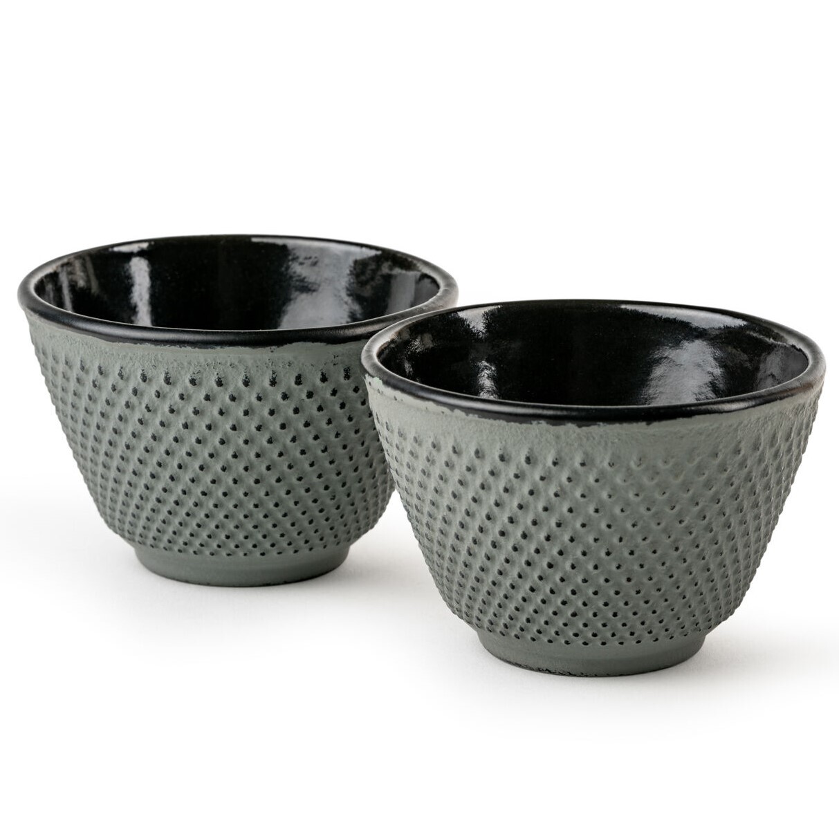 Šálek XILIN 100 ml, sada 2 ks, světle zelená, litina, Bredemeijer