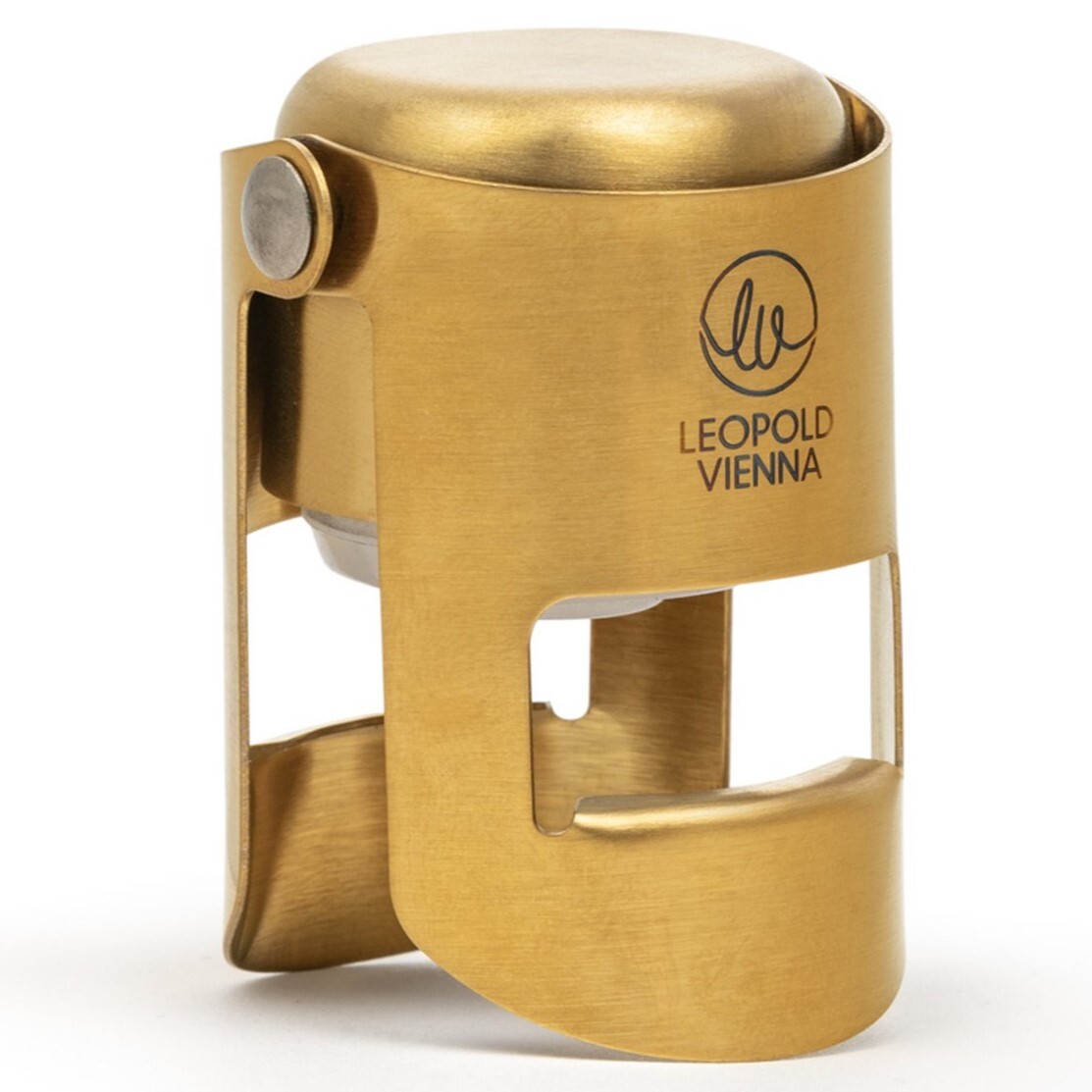 Zátka na šampaňské ARINTO 6 cm, zlatá, nerezová ocel, Leopold Vienna