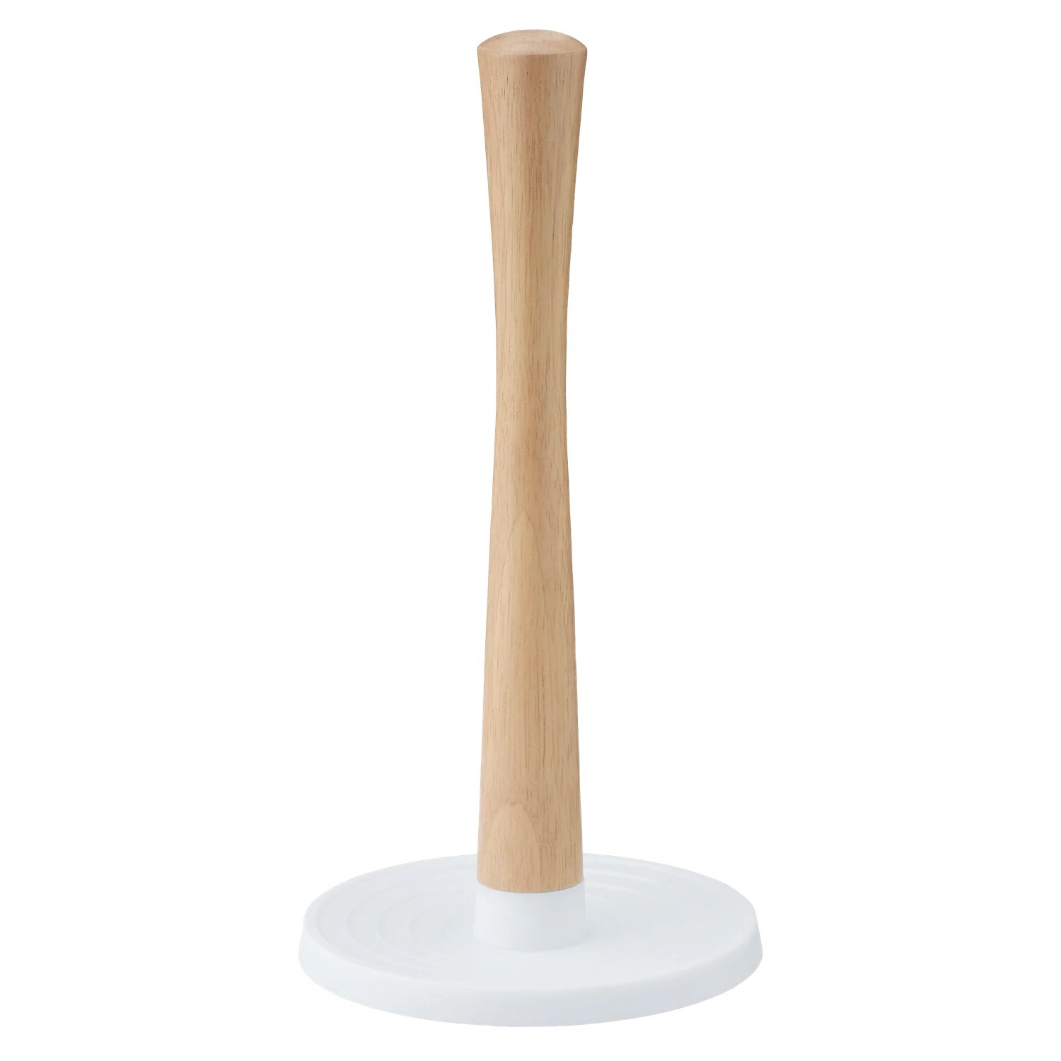 Držák na kuchyňské utěrky ROLL-IT 30 cm, bílá, plast / dřevo, RIG-TIG