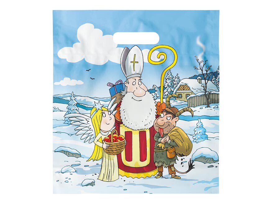 MFP 5250945 Taška Mikuláš M vzor č.13 29x32x8