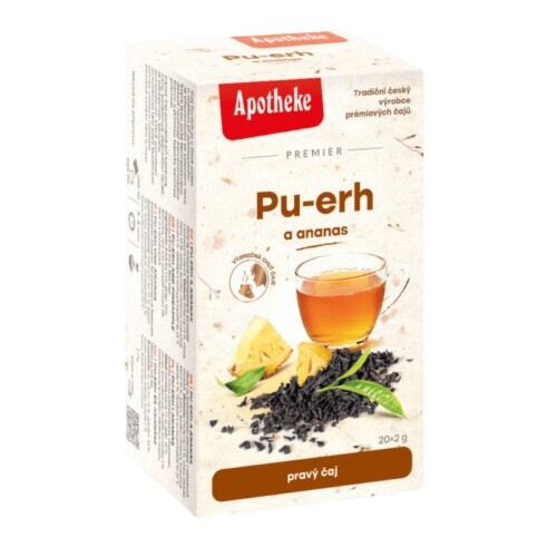 Apotheke Premier Pu-erh a ananas čaj 20x2g
