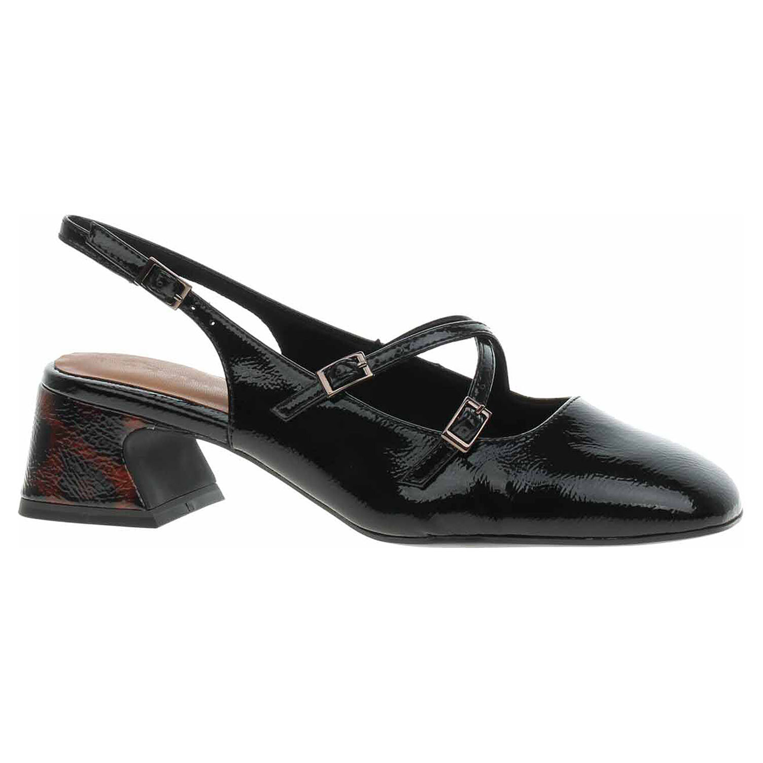 Ecco Dámské lodičky Tamaris 1-29661-45 black comb 22901792