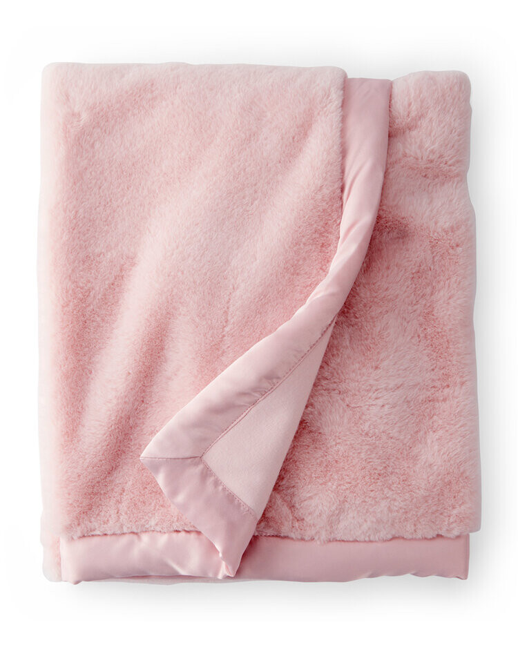 CARTER'S Deka umělá kožešina Pink 80x110 cm