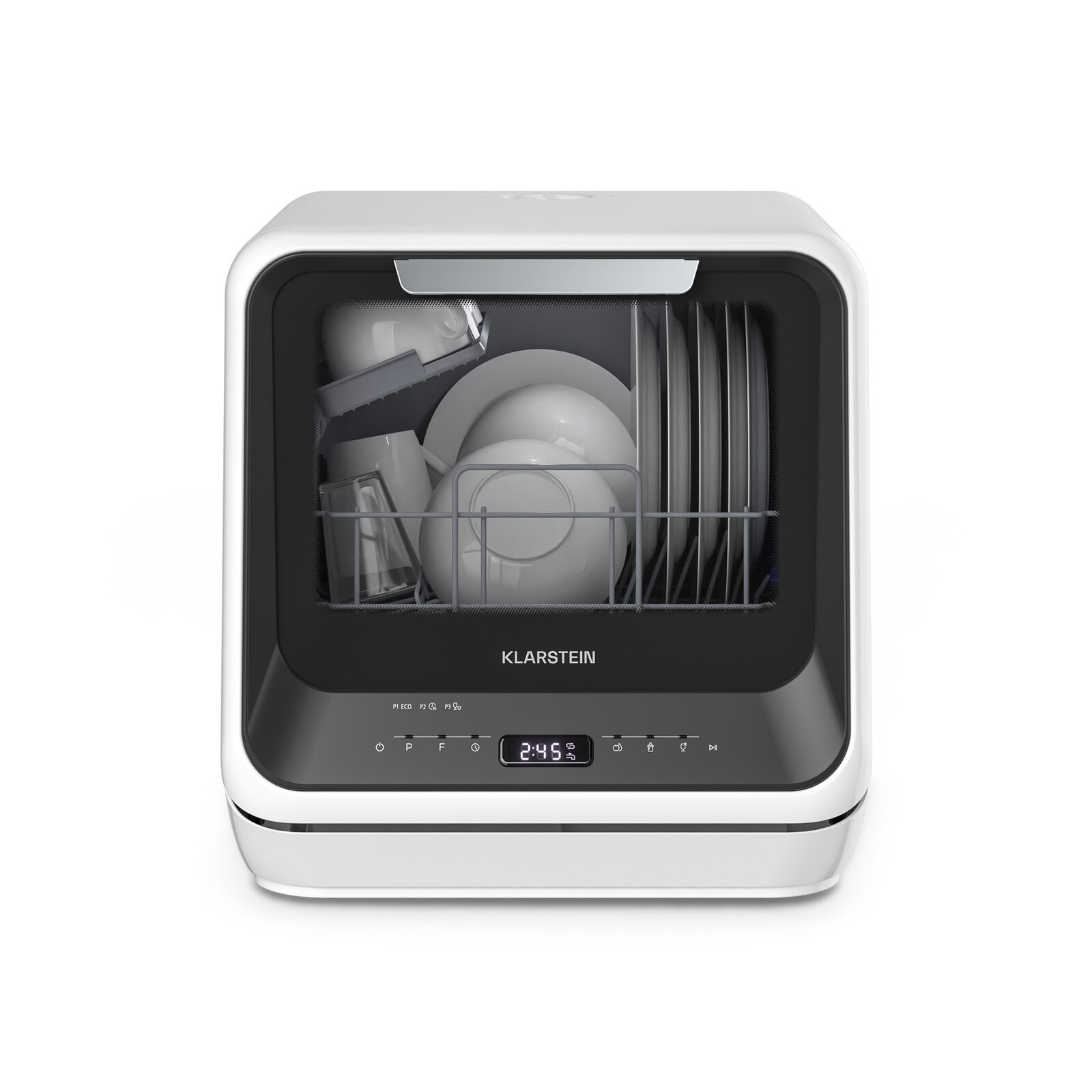 Klarstein Amazonia | Mini myčka nádobí | Kompaktní | 7 programů | Přenosná