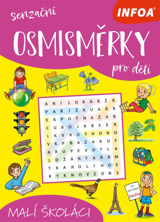 Senzační osmisměrky pro děti Malí školáci
