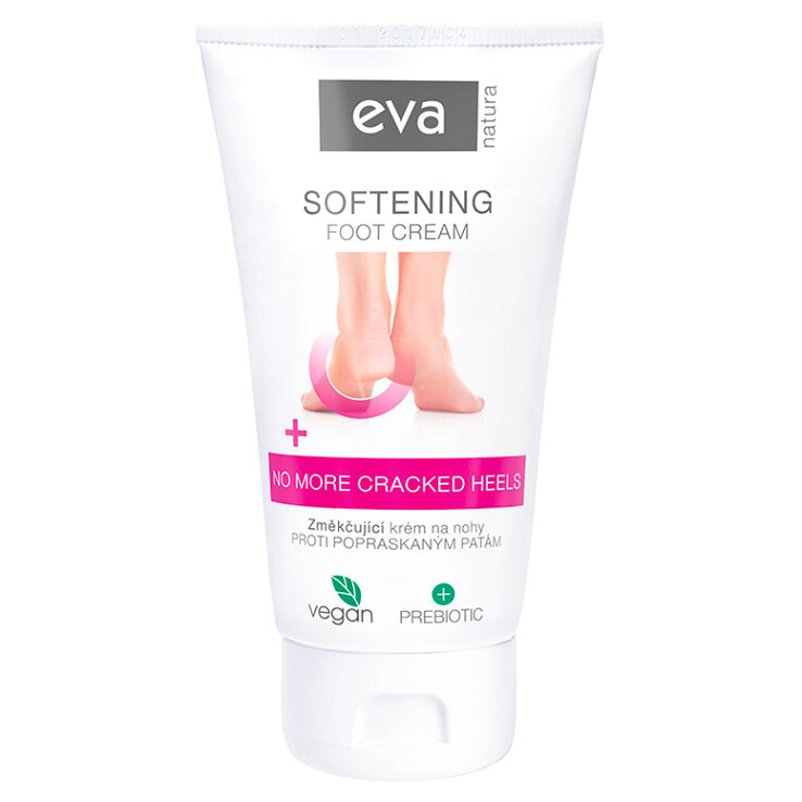 EVA NATURA Změkčující krém na nohy proti popraskaným patám 75 ml, poškozený obal