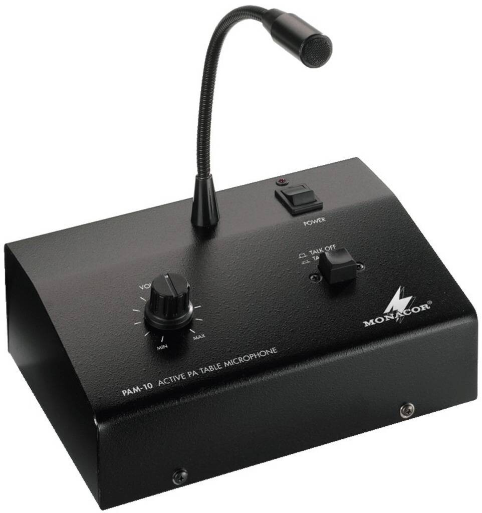 Monacor PAM-10 ELA zesilovač 10 W