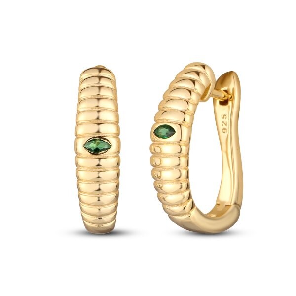 Náušnice se syntetickými kameny 636-492-257900-0000