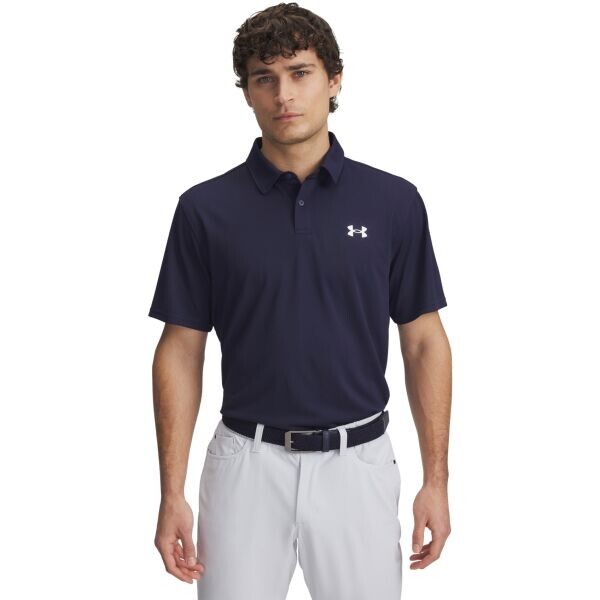 Under Armour T2G POLO Pánské polo triko, tmavě modrá, velikost L