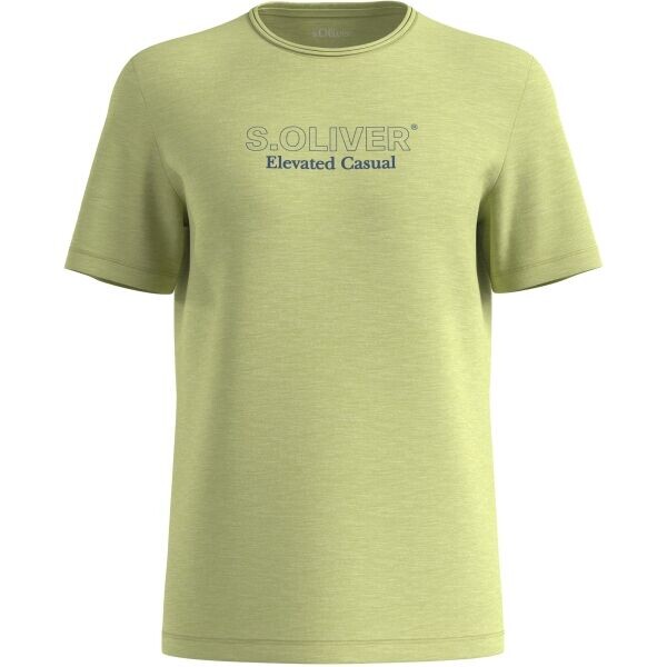 s.Oliver T-SHIRT Pánské tričko, světle zelená, velikost XXXL