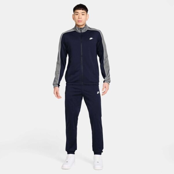 Nike M CLUB TRACK SUIT Pánská tepláková souprava, tmavě modrá, velikost XXL