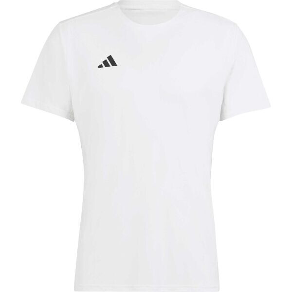 adidas ADIZERO TEE Pánské sportovní triko, bílá, velikost