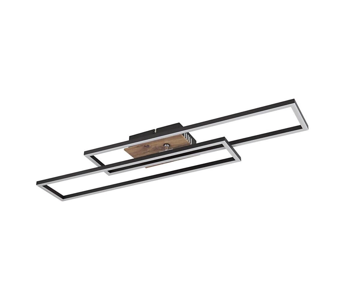 Globo Globo 67208-30 - LED Stropní svítidlo DAKARI LED/30W/230V 3000K 60x80 cm černá