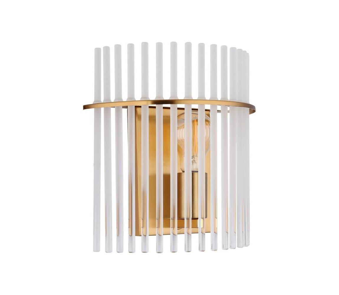 Globo Globo 15698WM - Nástěnné svítidlo GORLEY 1xE27/60W/230V zlatá