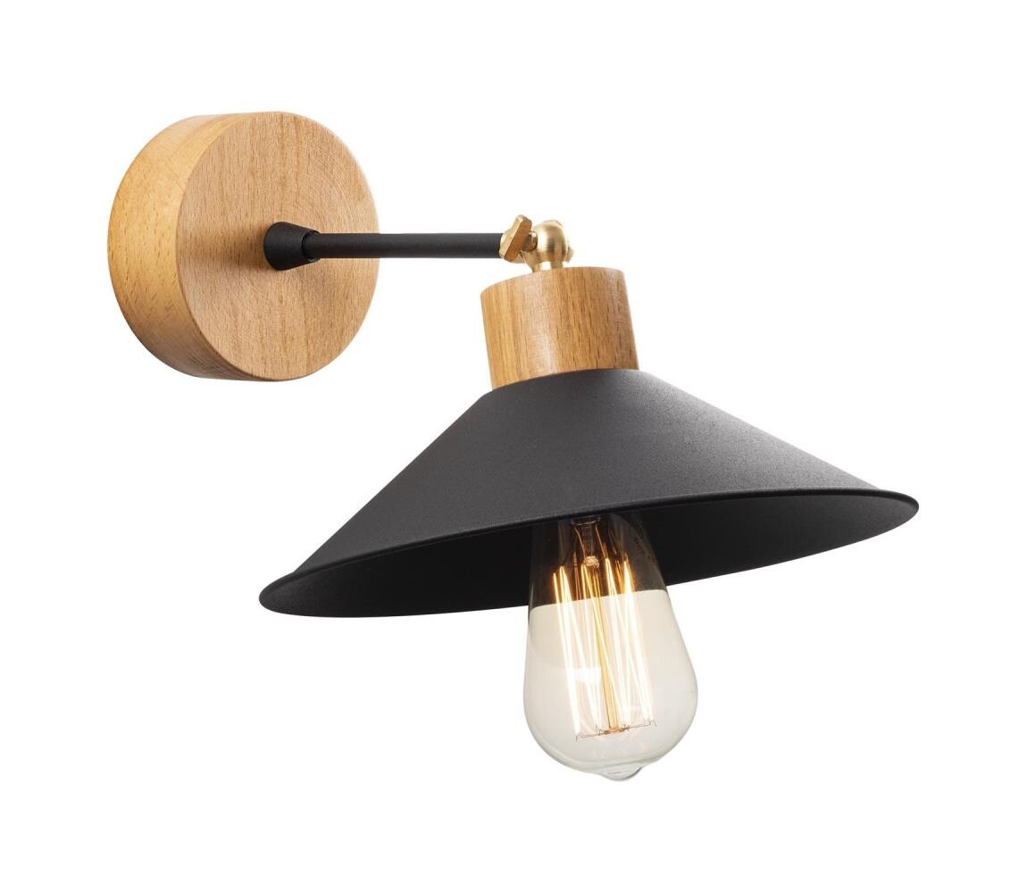 Nástěnné svítidlo MANAVGAT 1xE27/40W/230V hnědá/černá