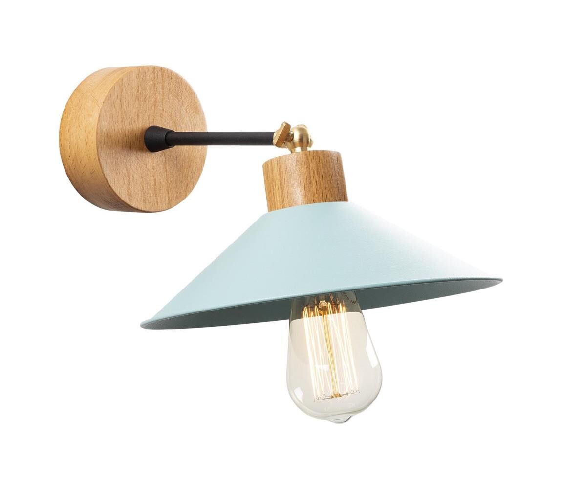 Nástěnné svítidlo MANAVGAT 1xE27/40W/230V hnědá/modrá