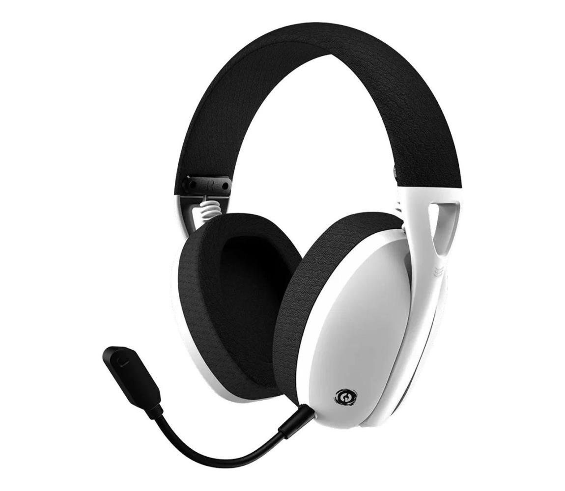 Canyon Canyon - Bezdrátová sluchátka s mikrofonem 400 mAh bílá