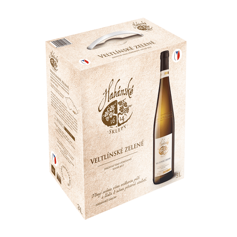 Habánské sklepy Veltlínské zelené bag in box 3L