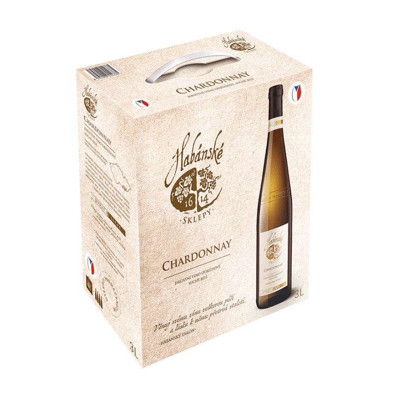 Habánské sklepy Chardonnay bag in box 3L