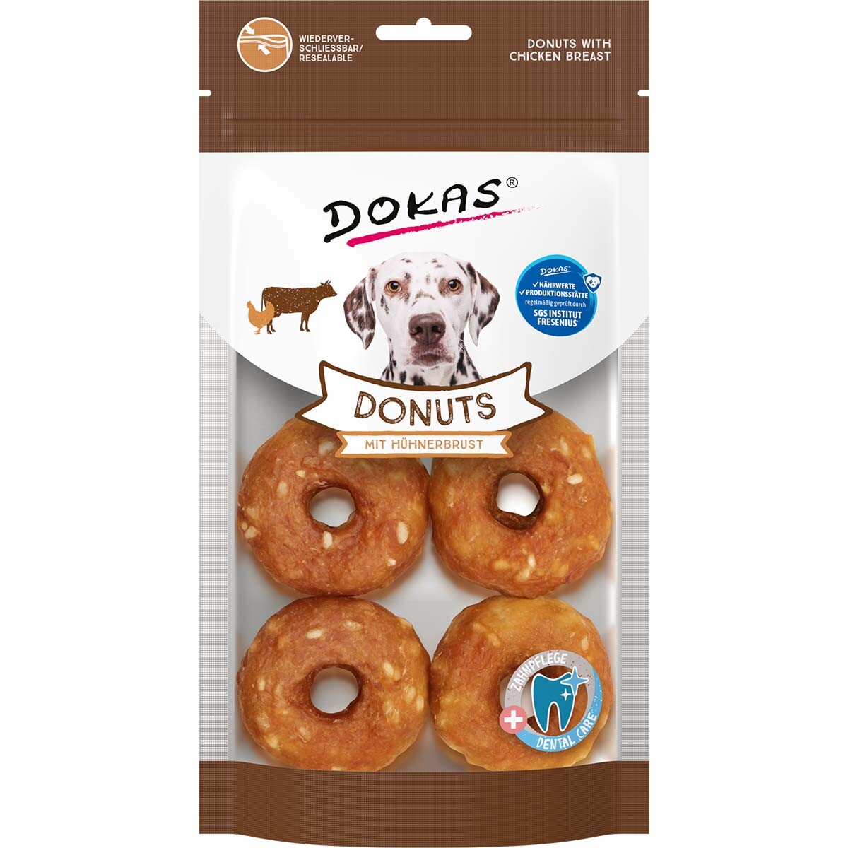 Dokas Donuts - s kuřecími prsíčky (160 g)