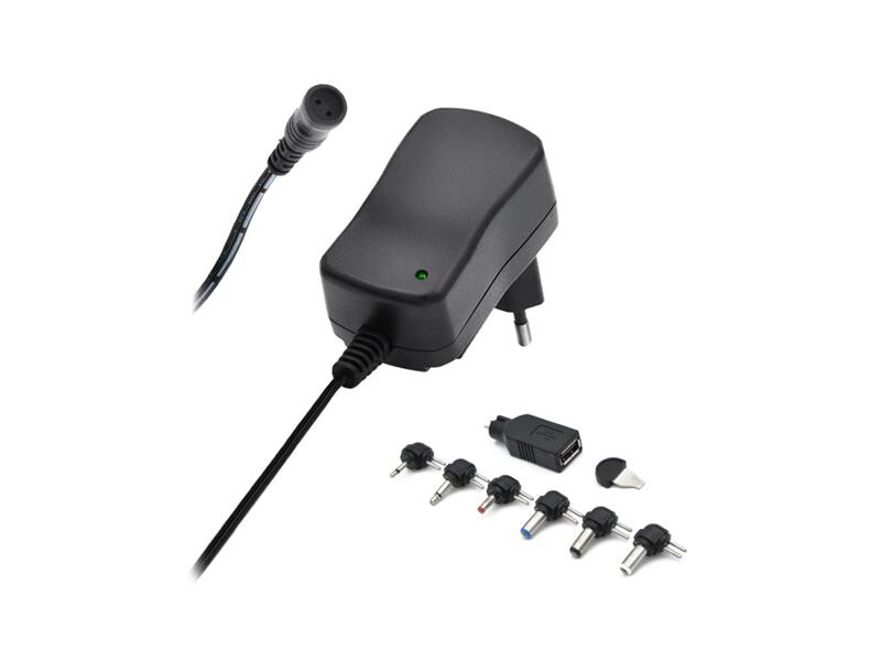 Adaptér napájecí 3-12V 600mA GETI GPA06A