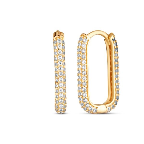 Náušnice se syntetickými kameny 236-492-255001 2.90g