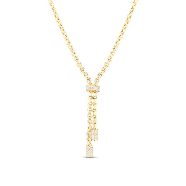 Náhrdelník se syntetickými kameny 276-492-9998 45-14.45g