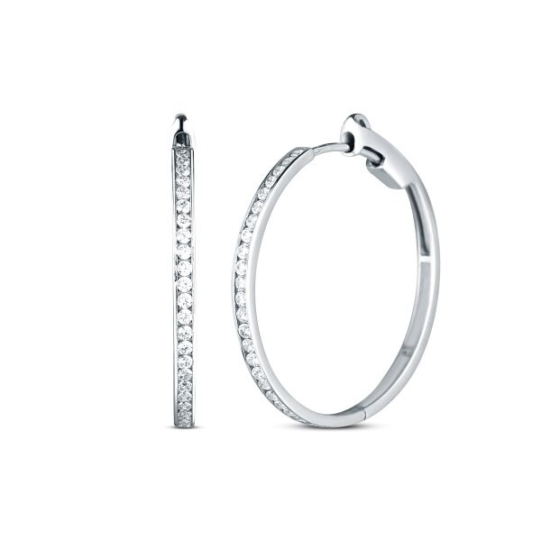 Náušnice se syntetickými kameny 336-492-000301 4.95g