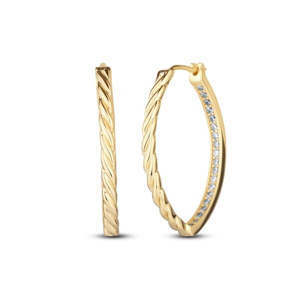 Náušnice se syntetickými kameny 636-492-012500-0000