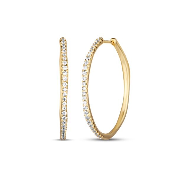 Náušnice se syntetickými kameny 636-492-078400-0000