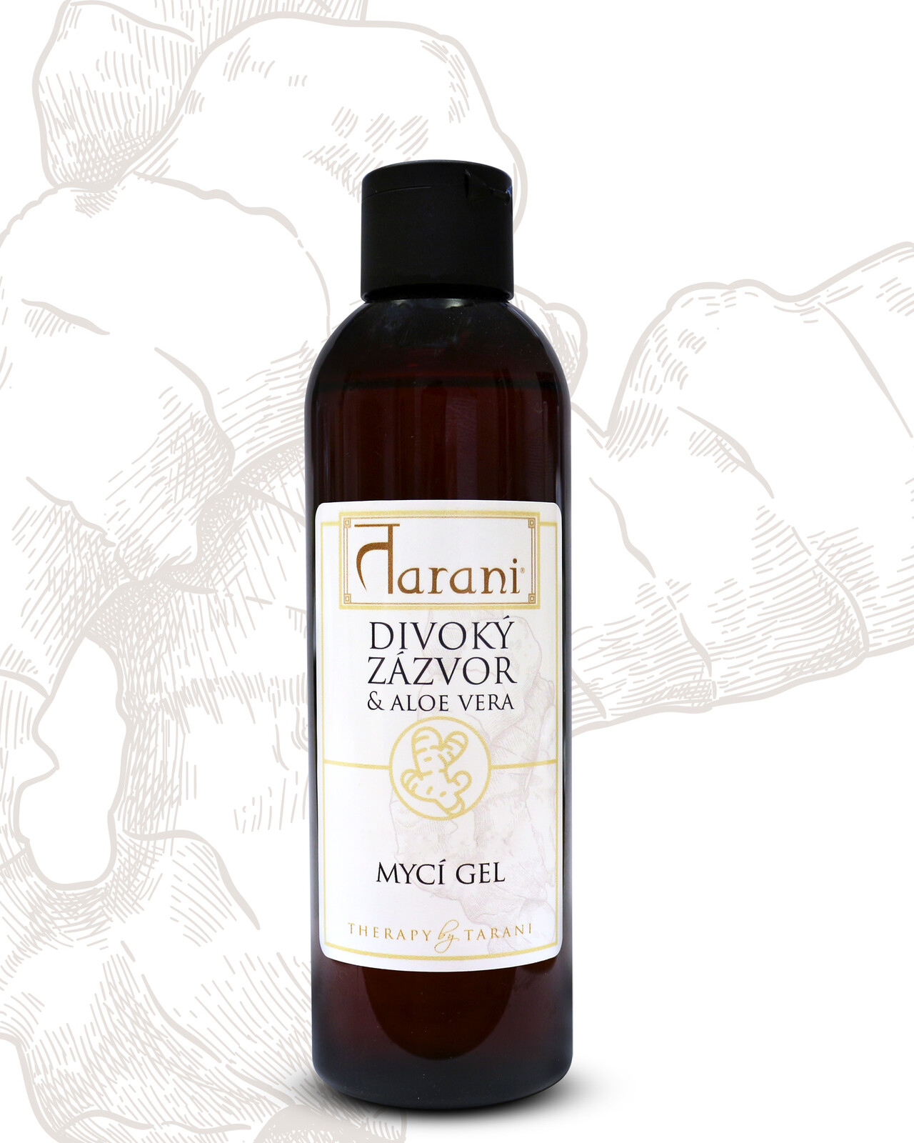 MYCÍ GEL DIVOKÝ ZÁZVOR & ALOE VERA