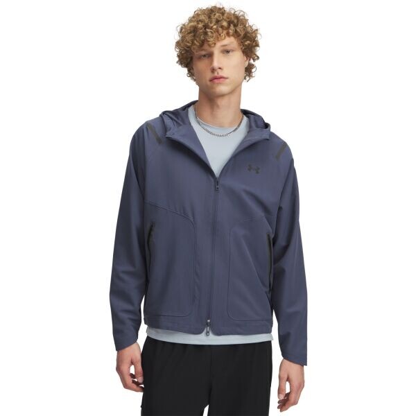 Under Armour UNSTOPPABLE Pánská bunda, tmavě šedá, velikost