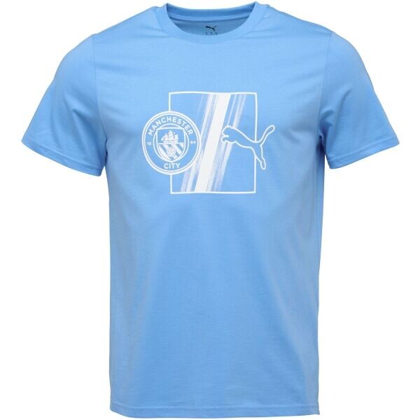 Puma MANCHESTER CITY FC FTBLCULTURE TEE Pánské triko, světle modrá, velikost