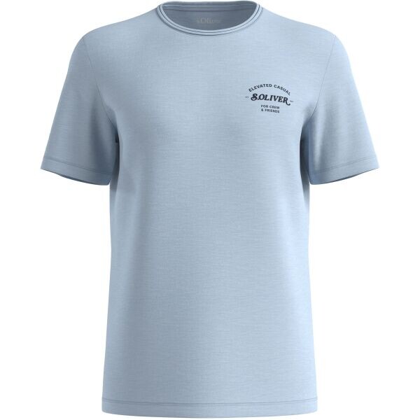 s.Oliver T-SHIRT Pánské tričko, světle modrá, velikost