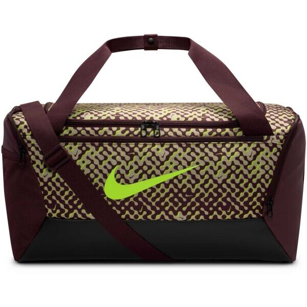 Nike BRASILIA S DUFFLE Sportovní taška, vínová, velikost
