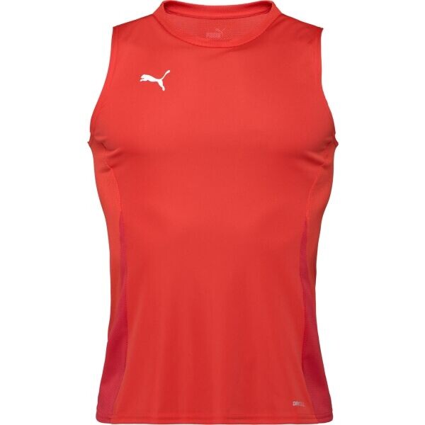 Puma TEAMGOAL SLEEVELESS JERSEY W Dámské sportovní tílko, červená, velikost