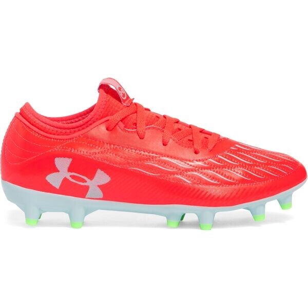 Under Armour MAGNETICO SELECT 4 JR FG Chlapecké kopačky, červená, velikost 36.5