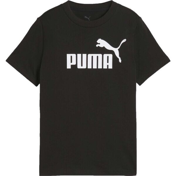 Puma ESSENTIALS NO. 1 LOGO TEE G Dívčí triko, černá, velikost