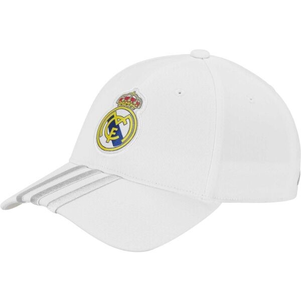 adidas REAL MADRID FC CAP Unisex kšiltovka, bílá, velikost