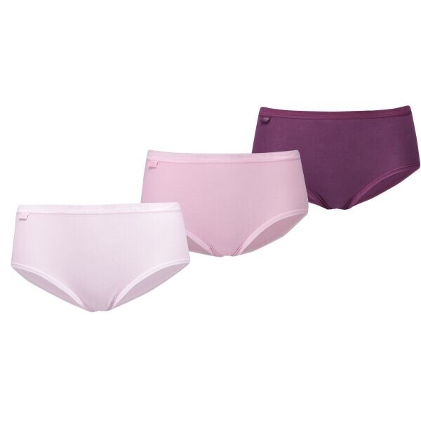 SLOGGI BASIC+ MIDI C3P Dámské kalhotky, růžová, velikost