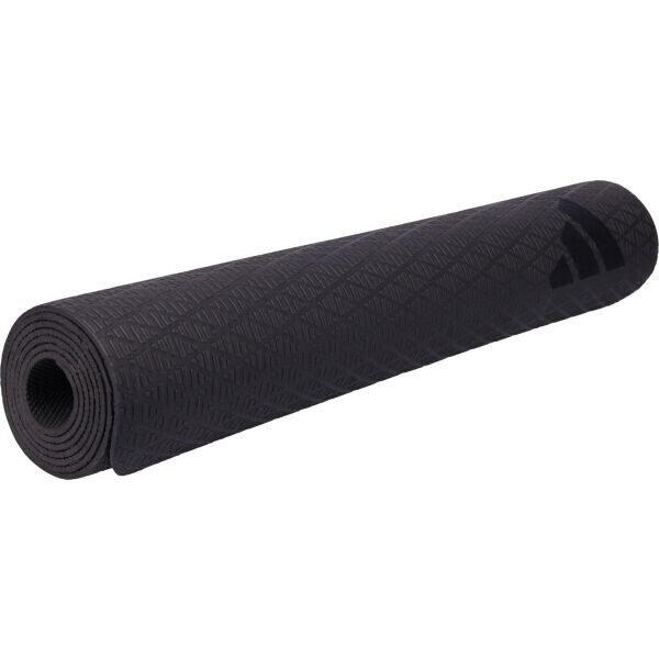 adidas YOGA MAT 4MM Jógamatka, tmavě šedá, velikost