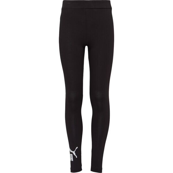 Puma ESSENTIALS NO. 1 LOGO LEGGINGS G Dívčí legíny, černá, velikost