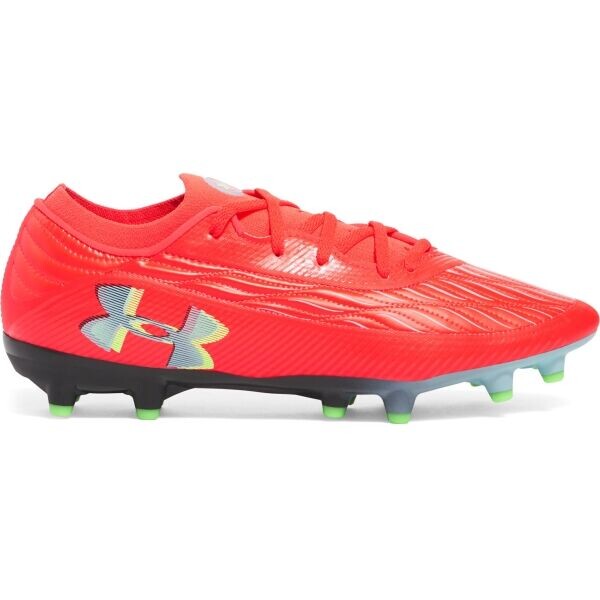Under Armour MAGNETICO PRO 4 FG Pánské kopačky, červená, velikost 44.5
