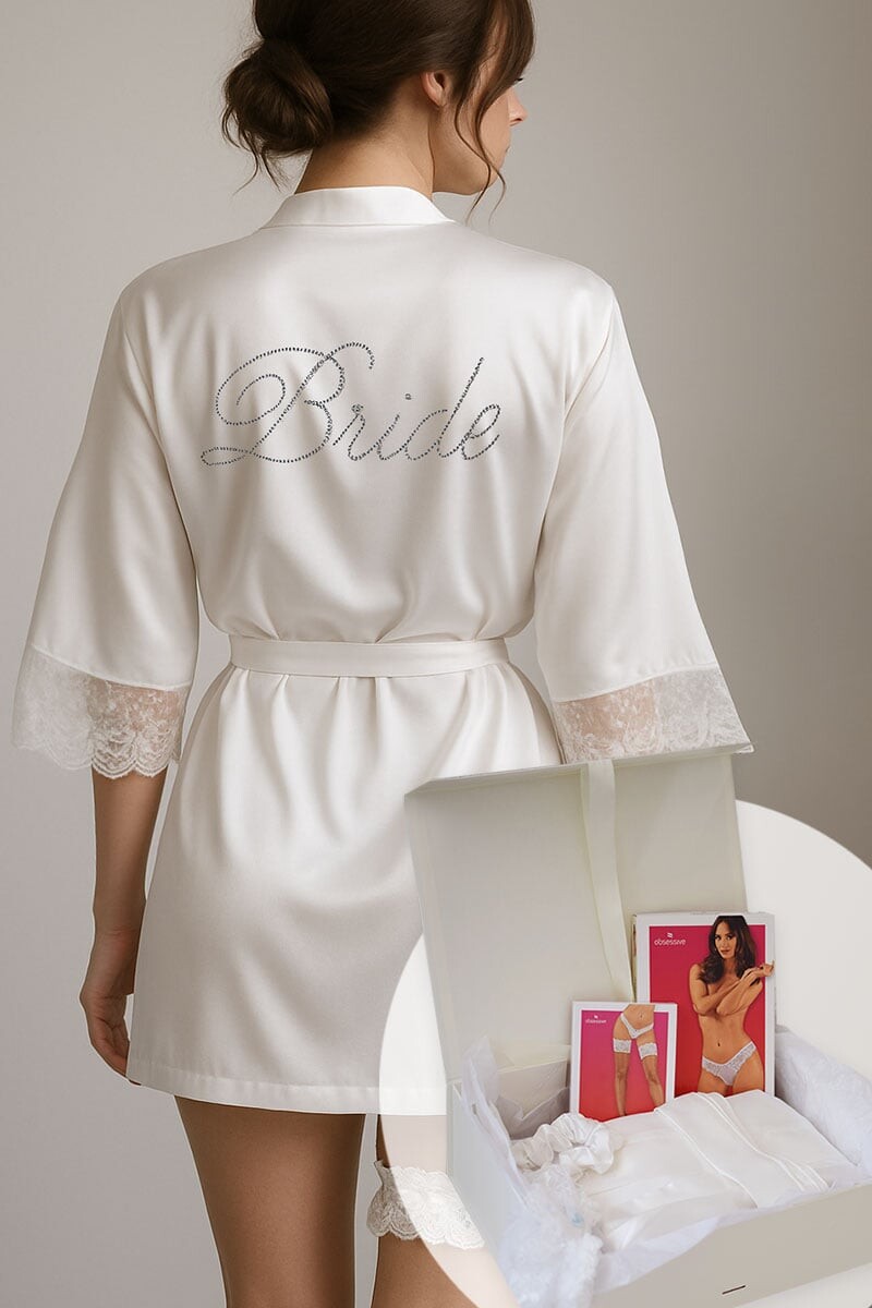 Svatební set v luxusní krabičce Shiny Bride Extra