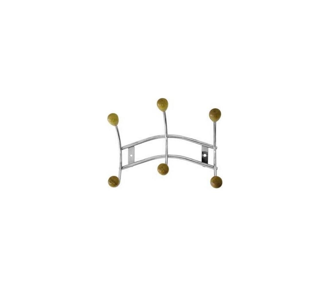 UTC Nástěnný věšák 16x23,5 cm lesklý chrom