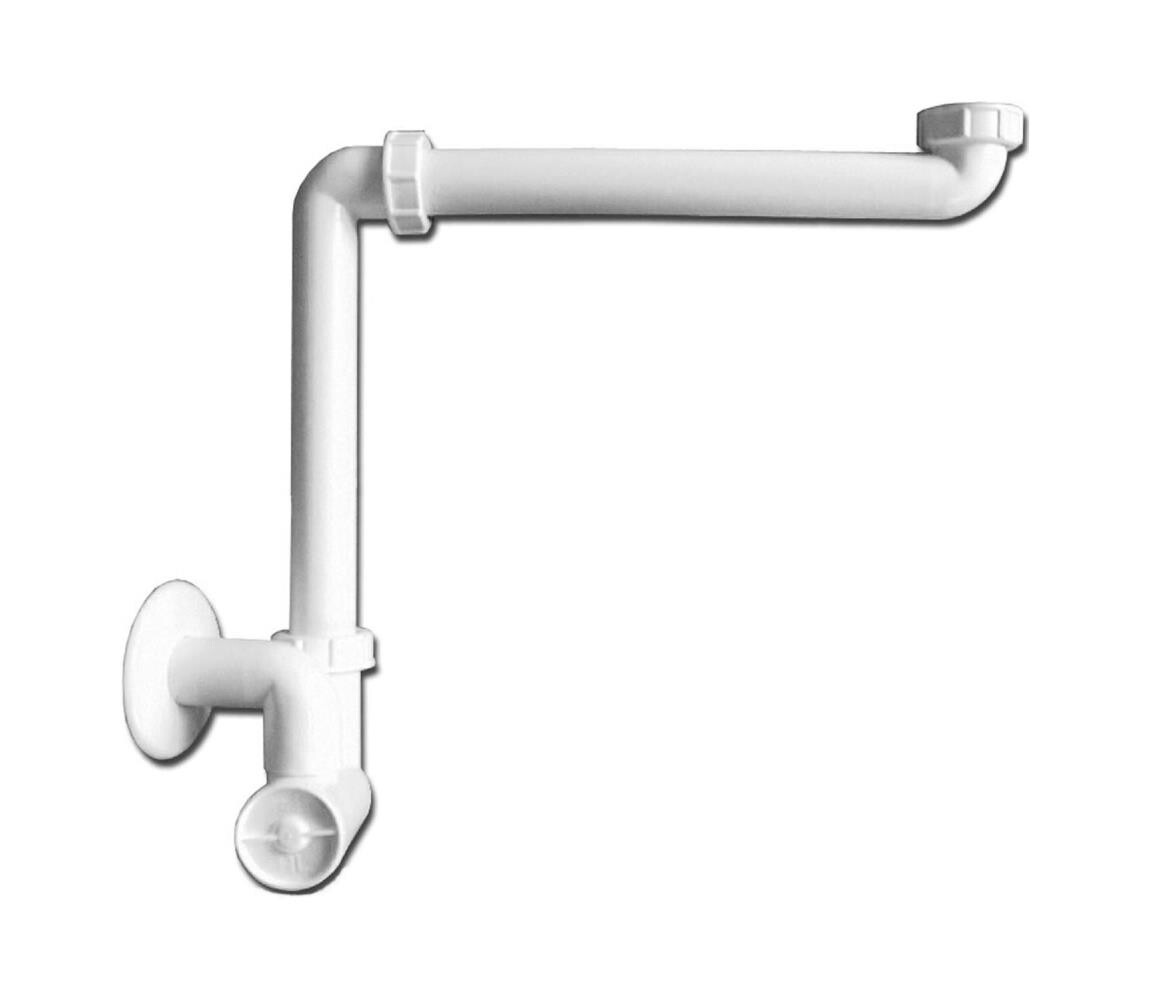 JIKA JIKA H8942460000001 - Umyvadlový sifon CUBITO DN40 bílá