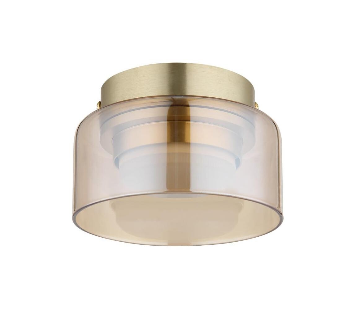 Globo Globo 16055DG - LED Stropní svítidlo HIGGINS 1xGX53/6W/230V pr. 13 cm hnědá