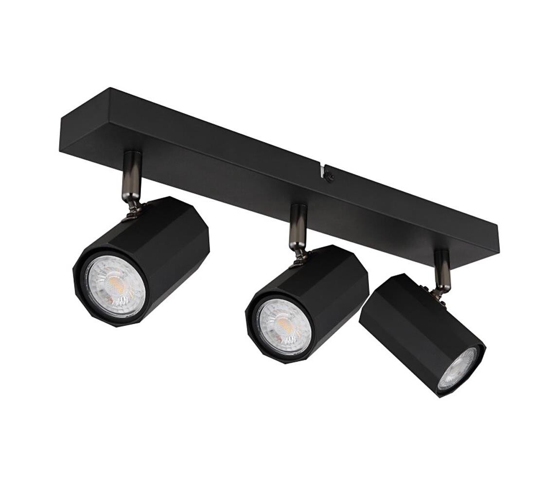 Globo Globo 57918-3B - Bodové svítidlo JAMES 3xGU10/25W/230V černá